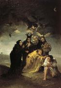 Francisco Goya The Spell Sweden oil painting artist